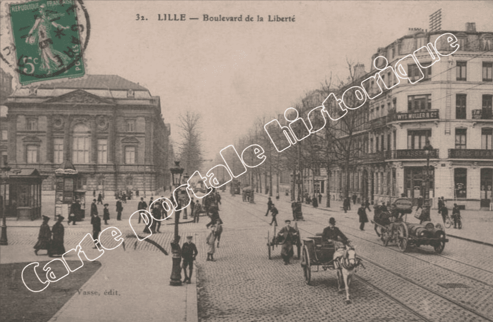 Lille – Le Boulevard de la Liberté, entre histoire et modernité