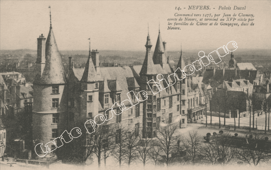 Nevers – Le Palais ducal, de résidence administrative à centre culturel