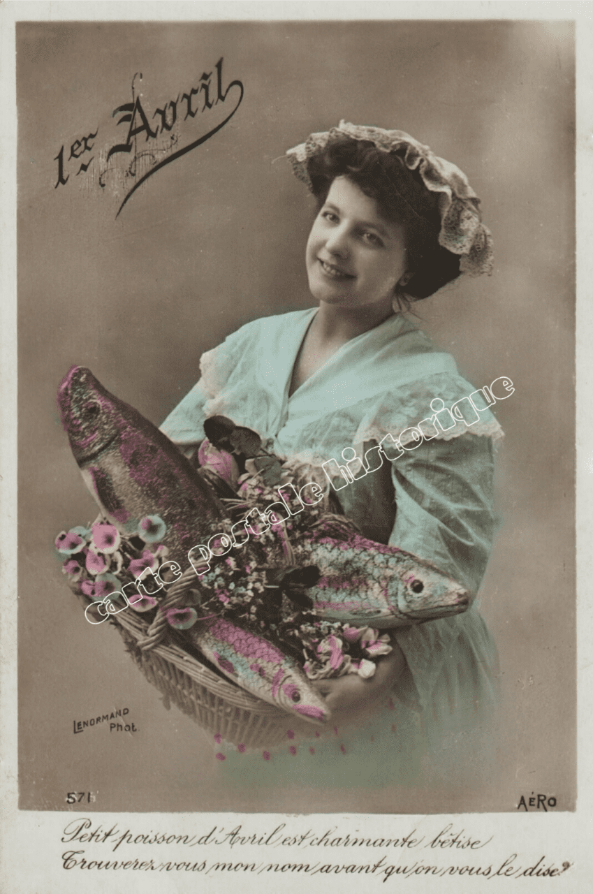 1er Avril - Femme à la robe bleue - 1912