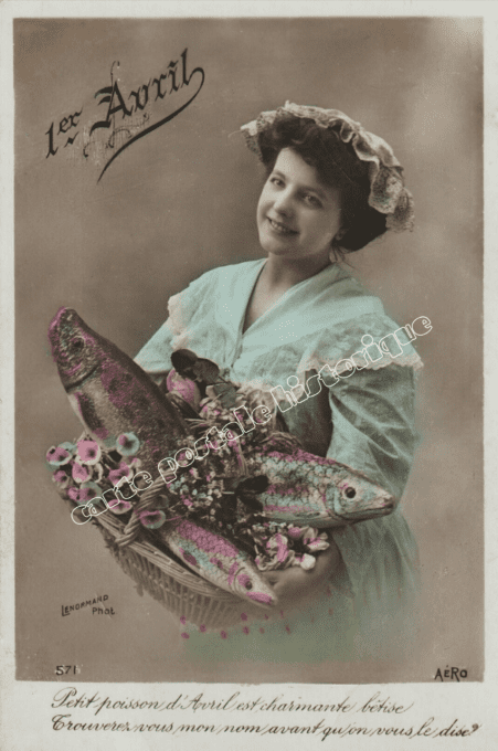 1er Avril - Femme à la robe bleue - 1912