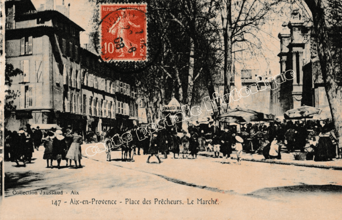 AIX-EN-PROVENCE - Place des Prêcheurs - 1908