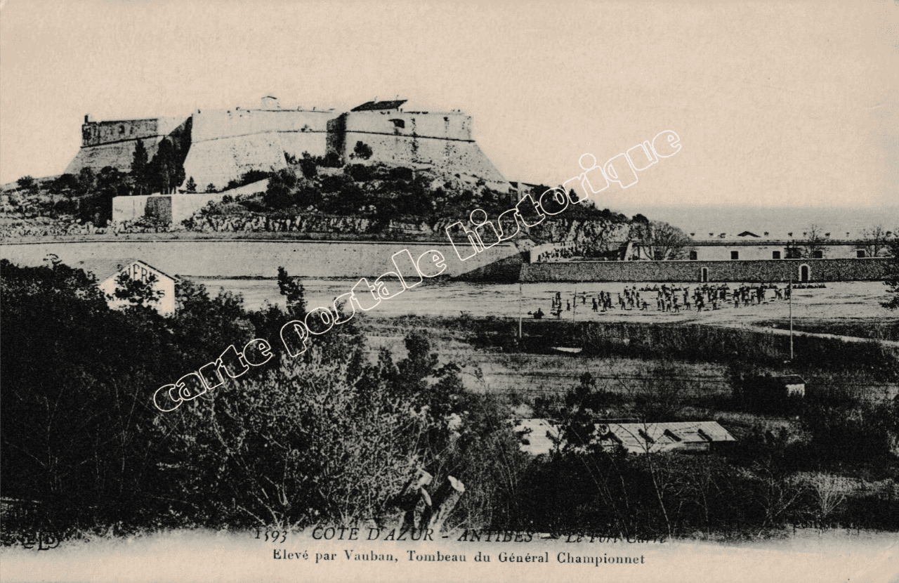 ANTIBES - Le Fort Carré - 1915