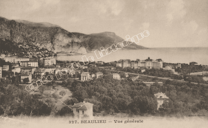 BEAULIEU - Vue Générale -  1916
