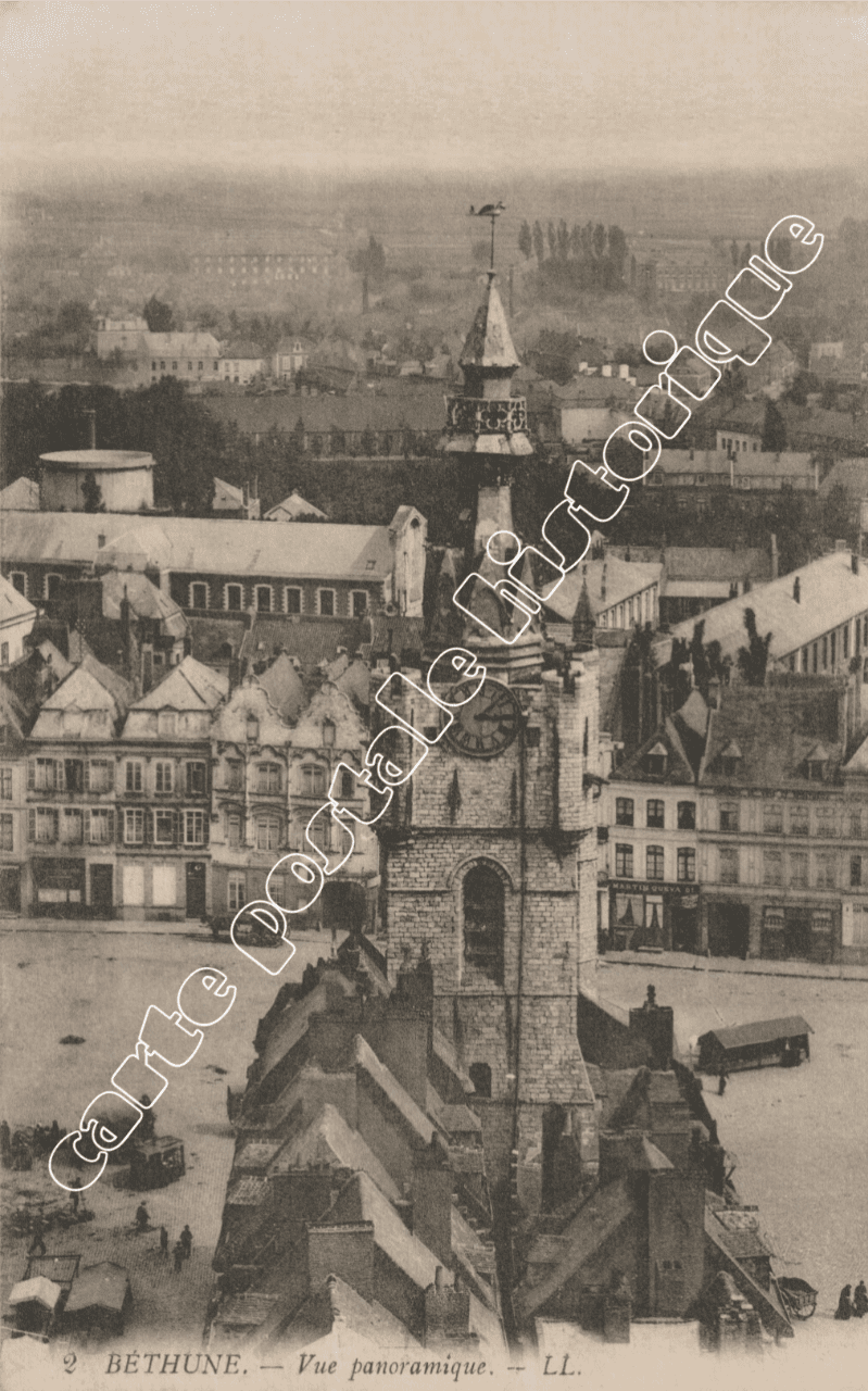 BETHUNE - Vue Panoramique - 1918