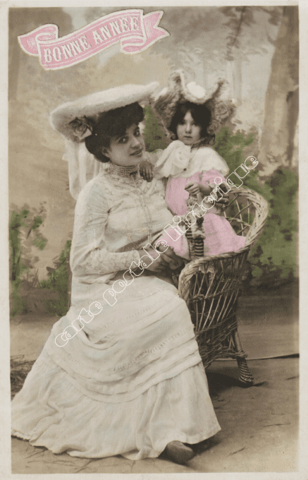 Bonne Année - La femme et l'enfant - 1909