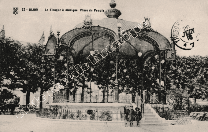 DIJON - Le Kiosque - 1916