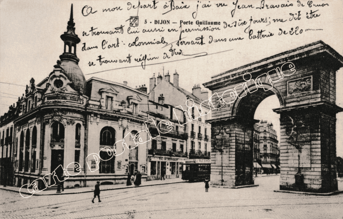 DIJON - Porte Guillaume - 1916