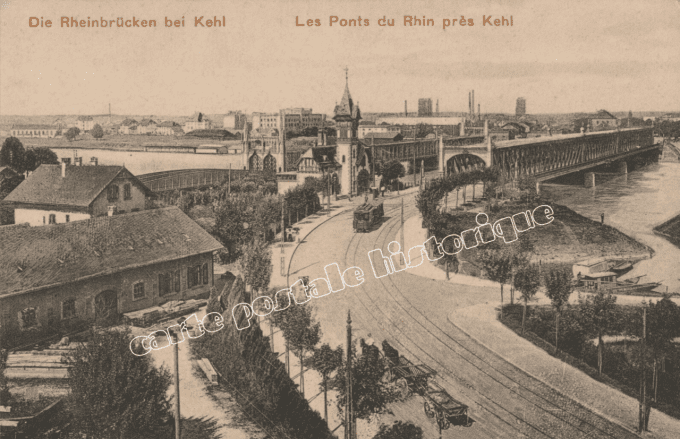 KEHL - Les Ponts du Rhin - 1919 - Allemagne