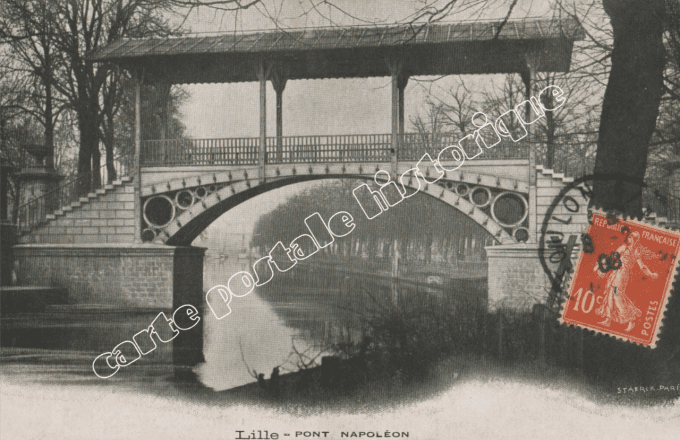 LILLE - Pont Napoléon - 1908