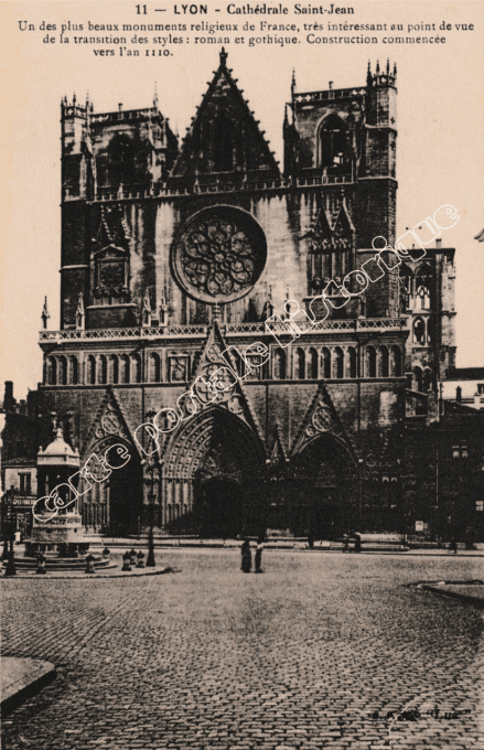 LYON - Cathédrale St Jean