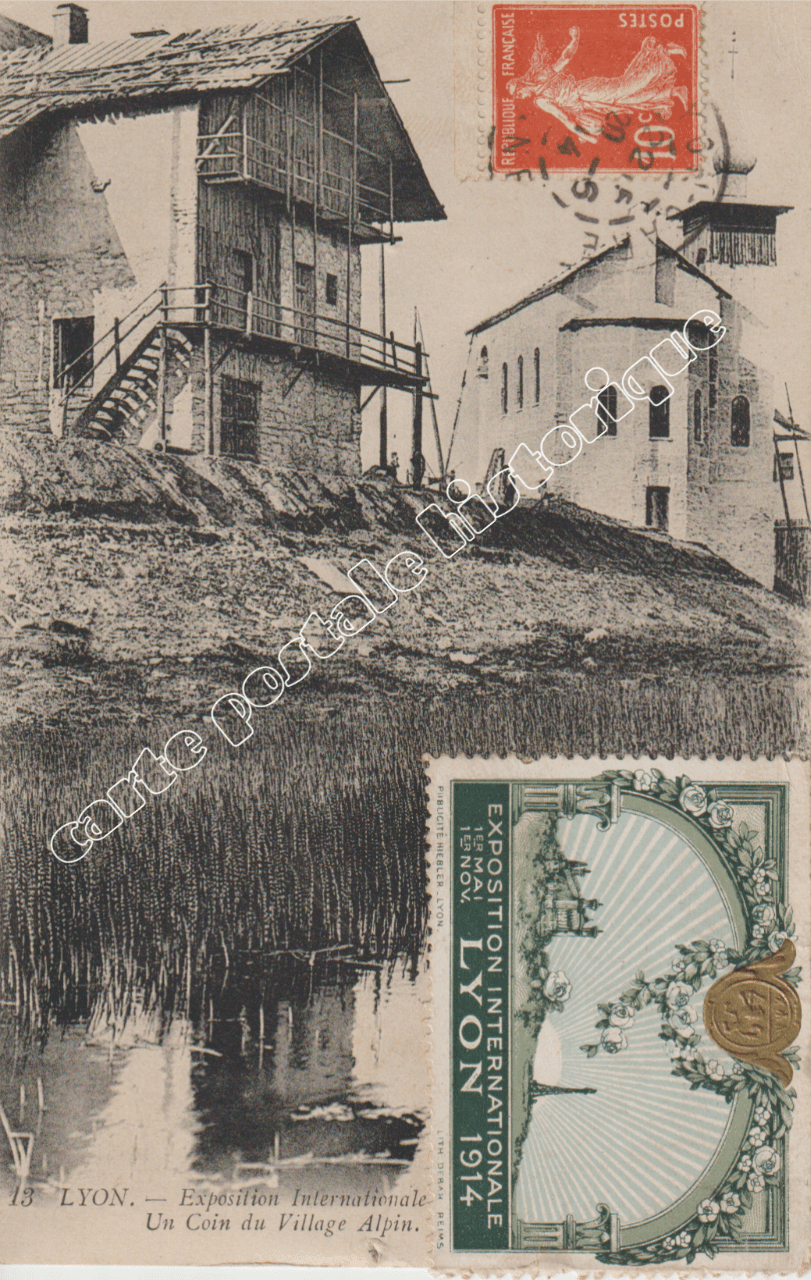 LYON - Exposition de 1914 - Un Coin du Village Alpin - 1914