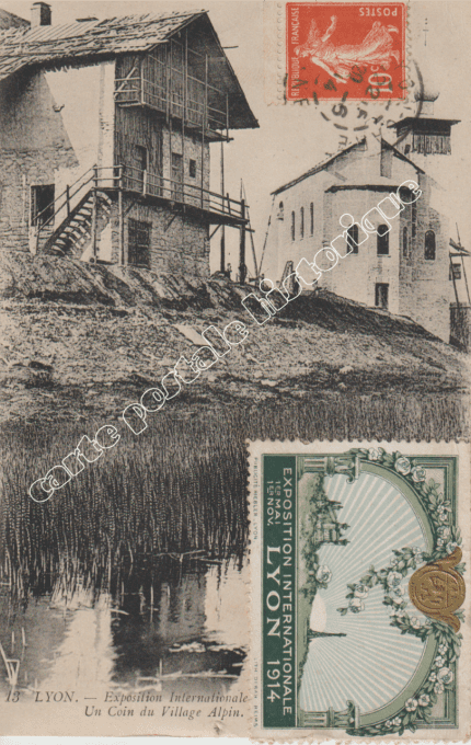 LYON - Exposition de 1914 - Un Coin du Village Alpin - 1914