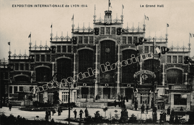 LYON - Exposition Internationale de LYON 1914 - La Grand Hall - 1915