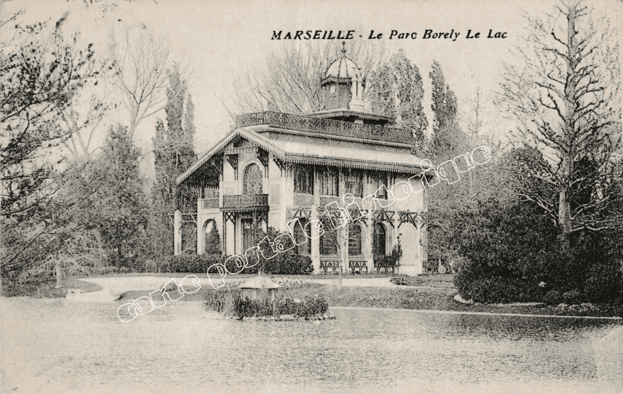 MARSEILLE - Le Parc Borely - Le Lac - 1915