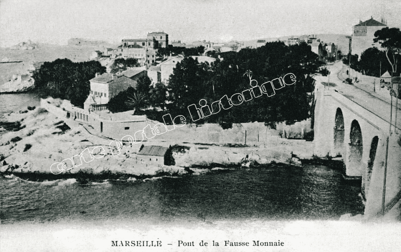 MARSEILLE - Pont de la Fausse Monnaie - 1907