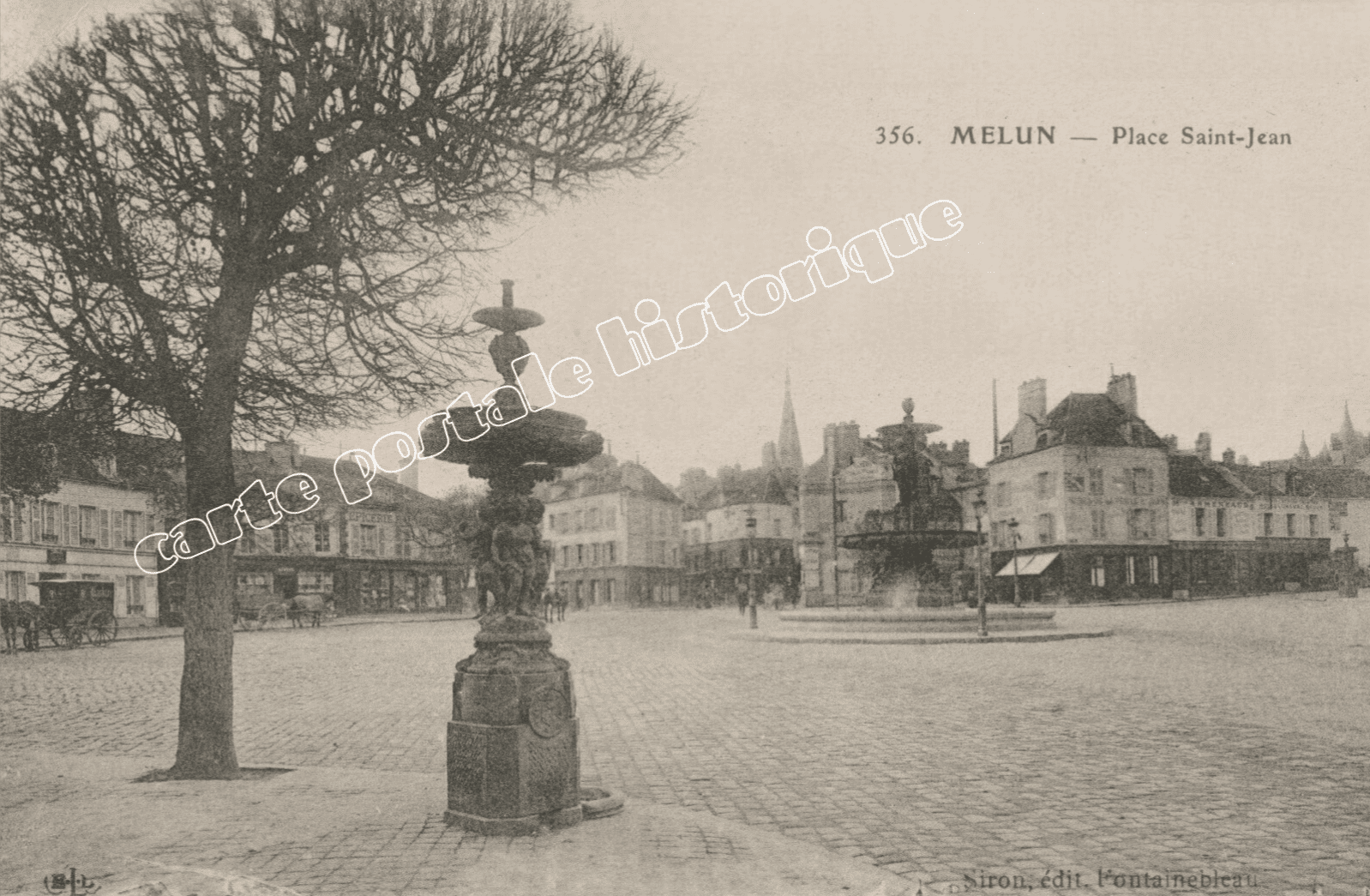 MELUN - Place St Jean - 1918