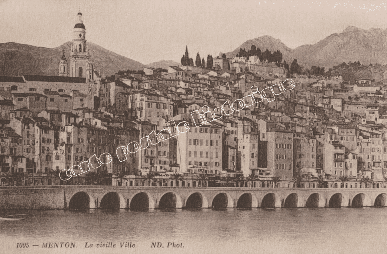 MENTON - La Vieille Ville - 1915