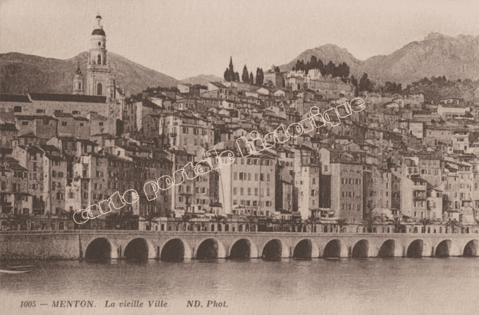 MENTON - La Vieille Ville - 1915