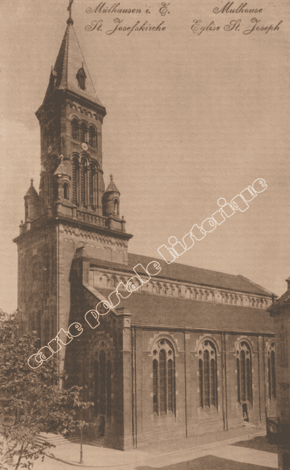 MULHOUSE - Eglise St Joseph - 1918