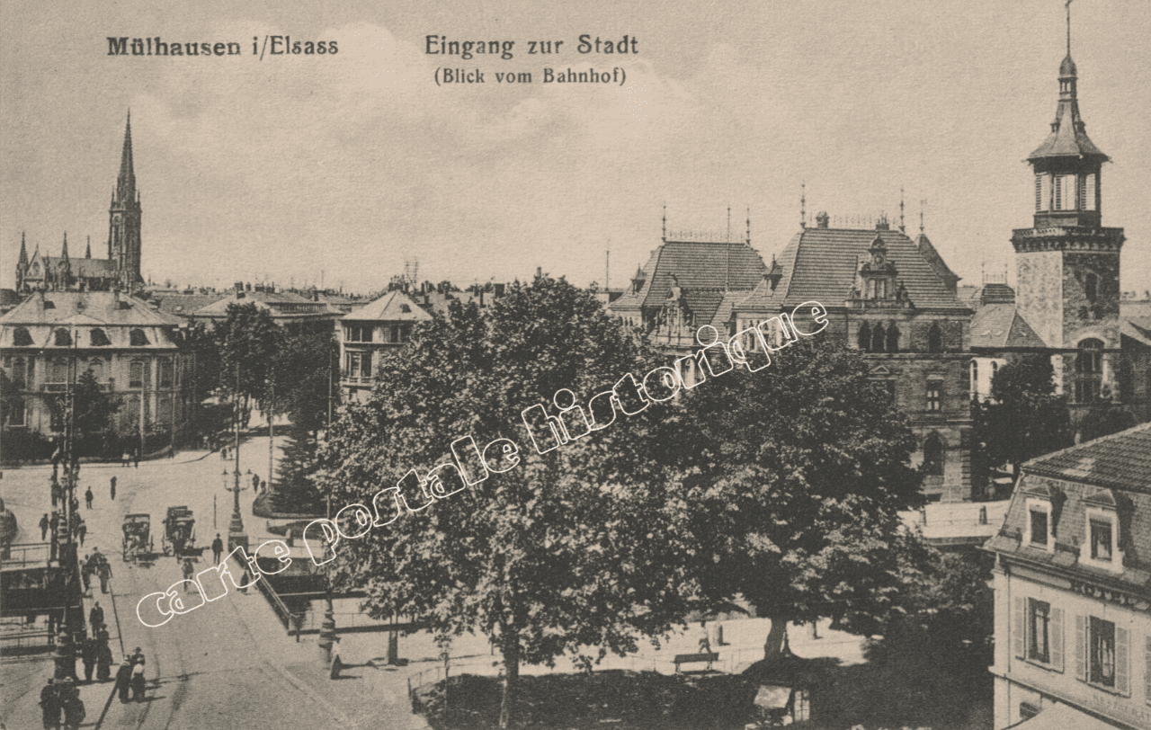 MULHOUSE - Eingagn Zur Stadt - 1918
