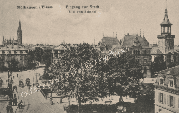 MULHOUSE - Eingagn Zur Stadt - 1918