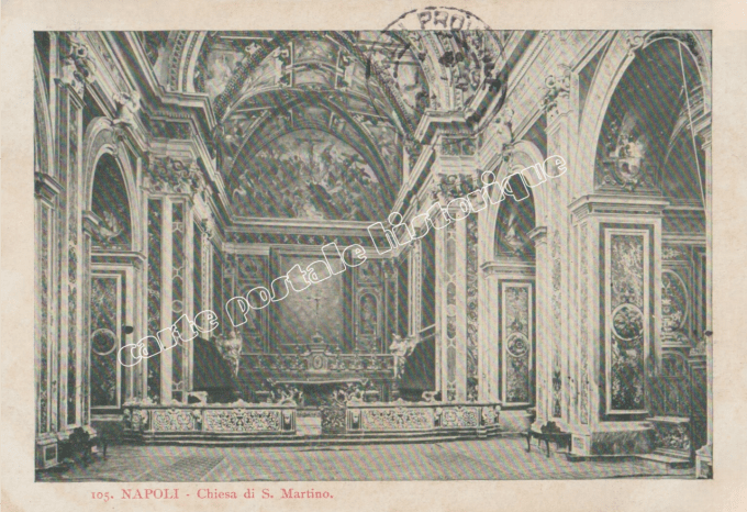 NAPLES - Chiesa di S. Martino - 1906 - Italie