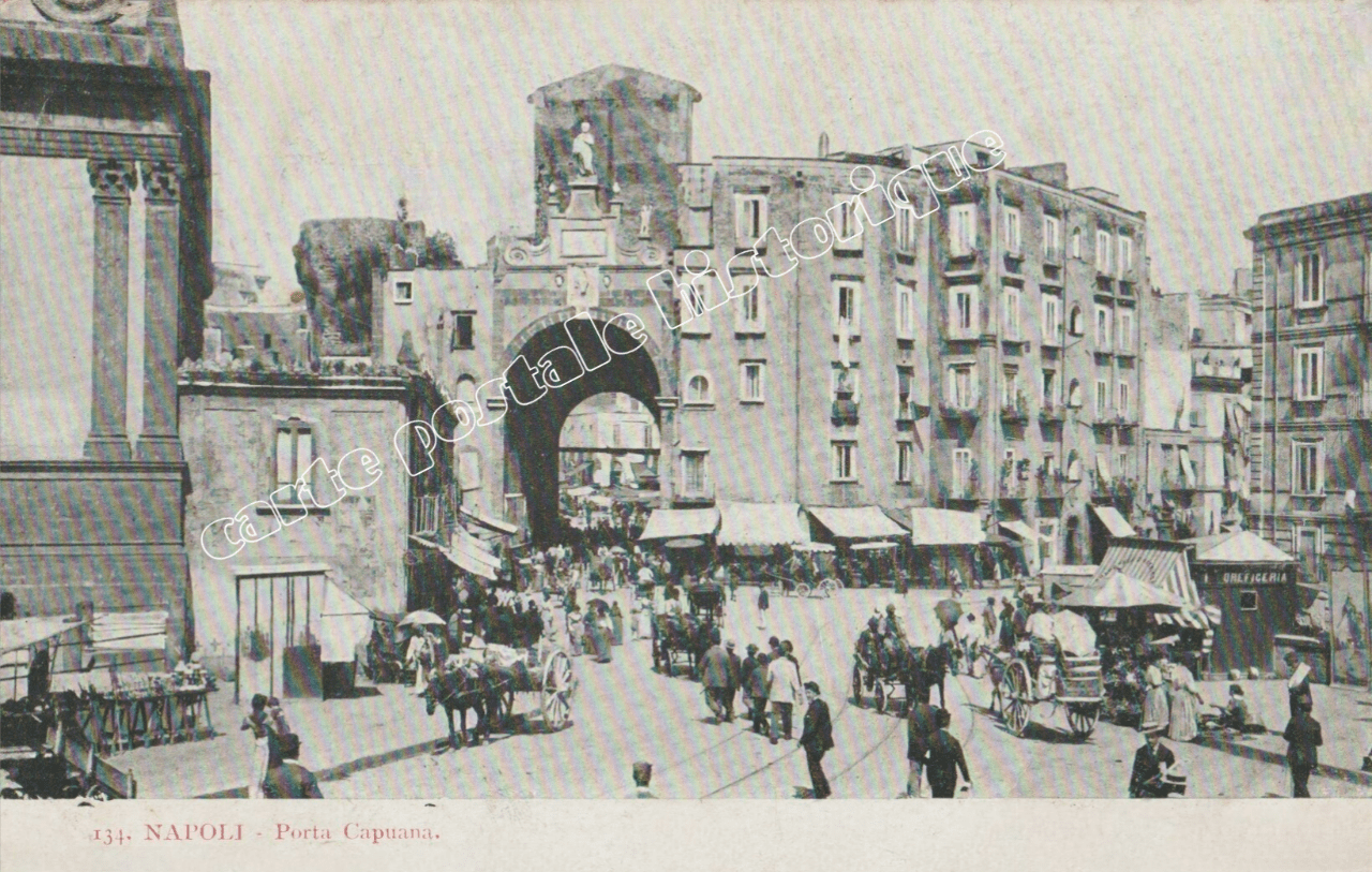 NAPLES - Porta Capuana - 1906 - Italie