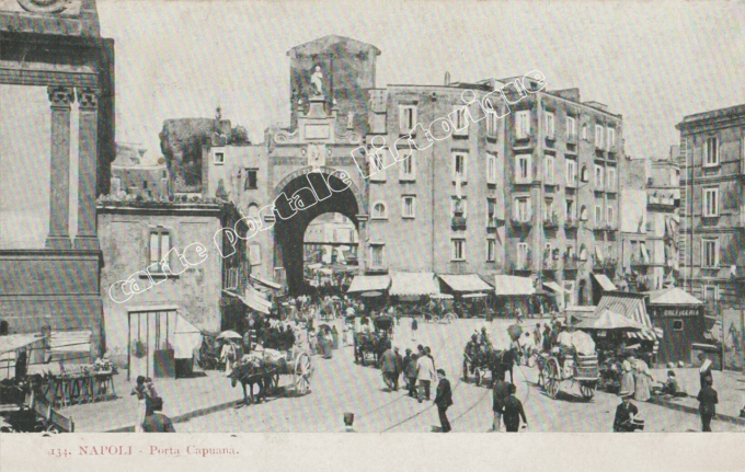NAPLES - Porta Capuana - 1906 - Italie