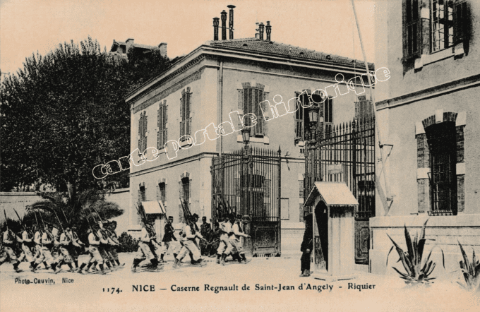 NICE - Caserne Regnault de Saint Jean d'Angely - 1913