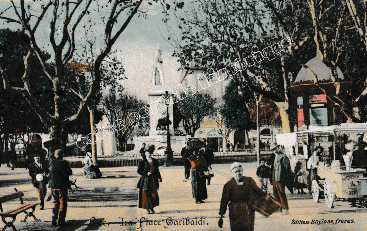 NICE - La place Garbaldi - 1911