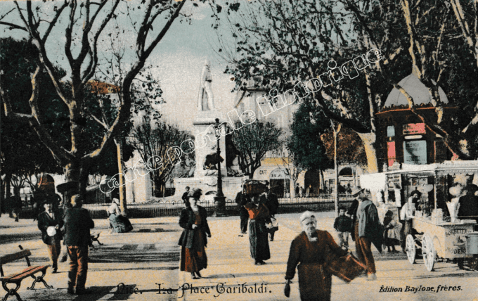 NICE - La place Garbaldi - 1911