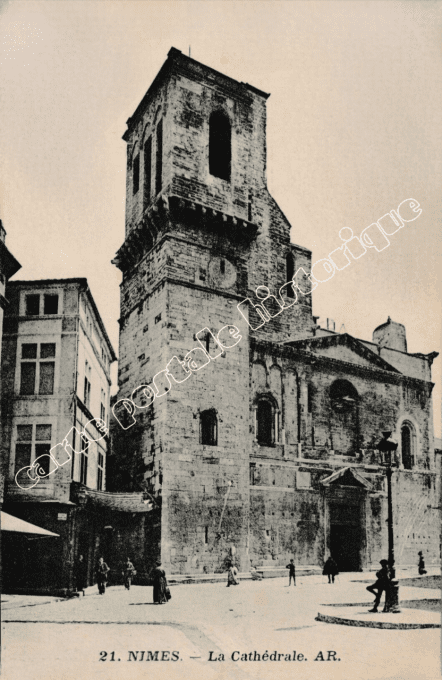 NIMES - La Cathédrale - 1913