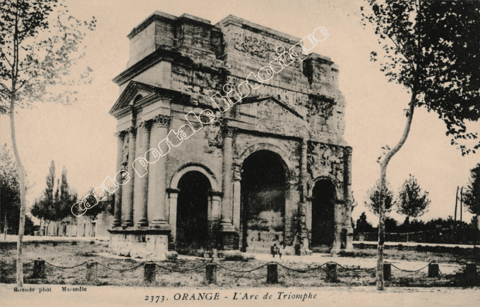ORANGE - L'Arc de Triomphe - 1915