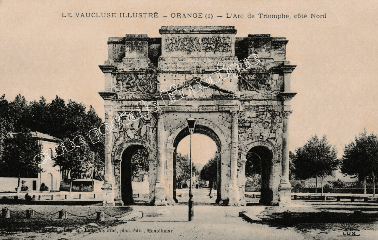 ORANGE - L'Arc de Triomphe - Côté nord - 1915