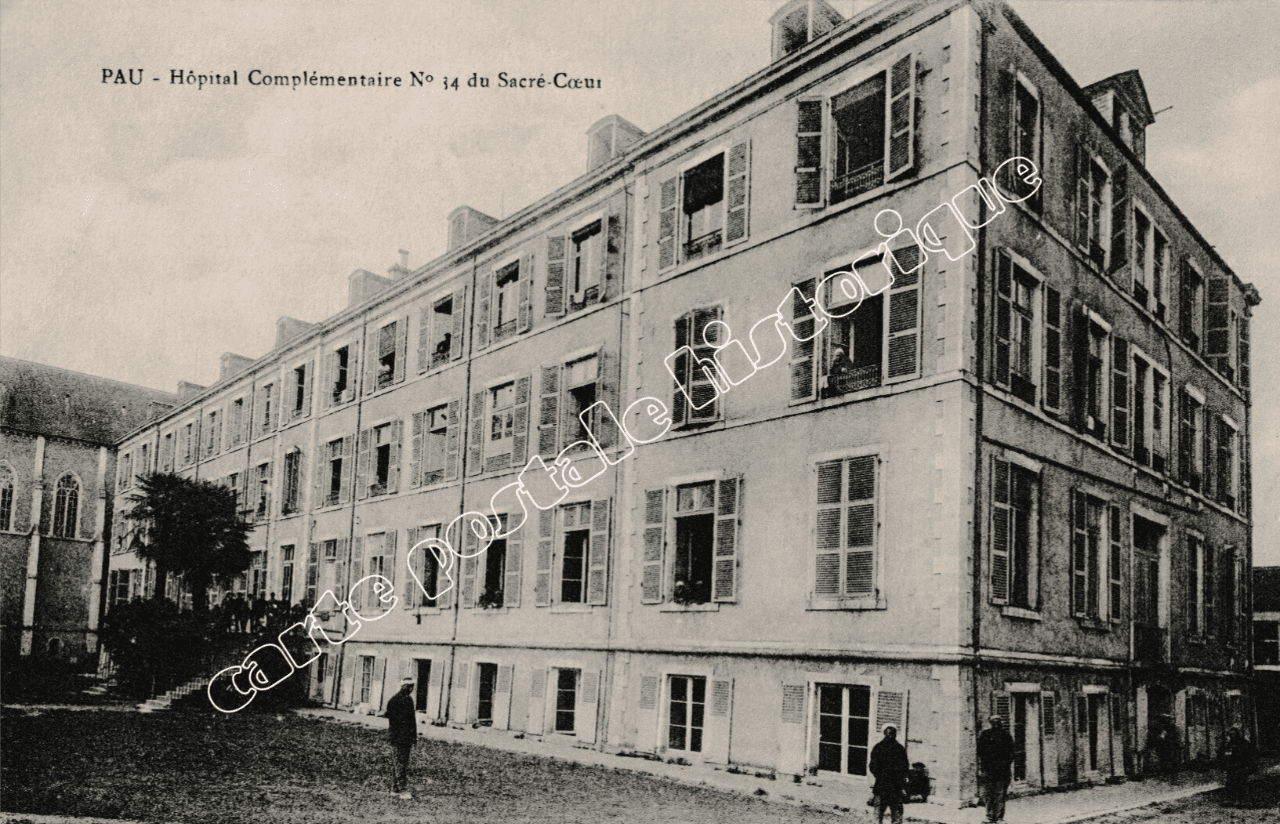 PAU - Hôpital Complémentaire n°14 du Sacré-Coeur - 1915