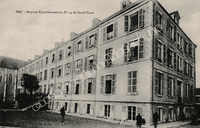 PAU - Hôpital Complémentaire n°14 du Sacré-Coeur - 1915