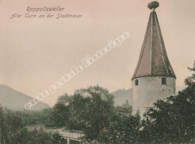 RIBEAUVILLE - Alter Turm an der Stadtmauer