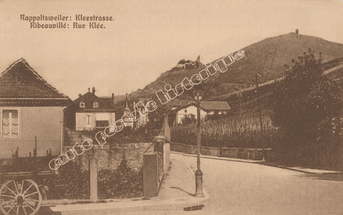 RIBEAUVILLE - Rue Klée - 1918