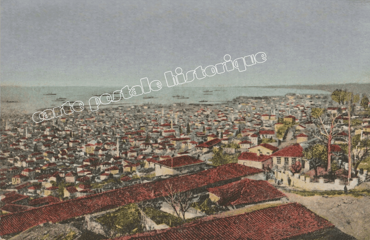 SALONIQUE - Panorama - 1917 - Grèce