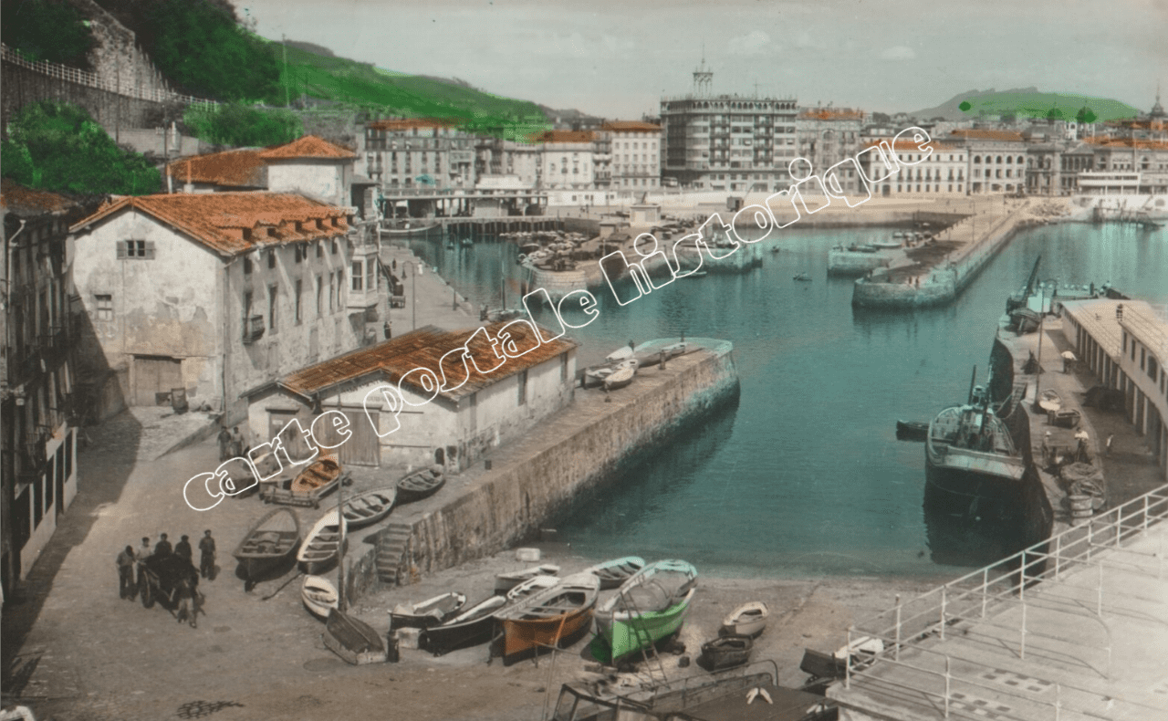 SAN SEBASTIAN - Le Port (Espagne) - 1957