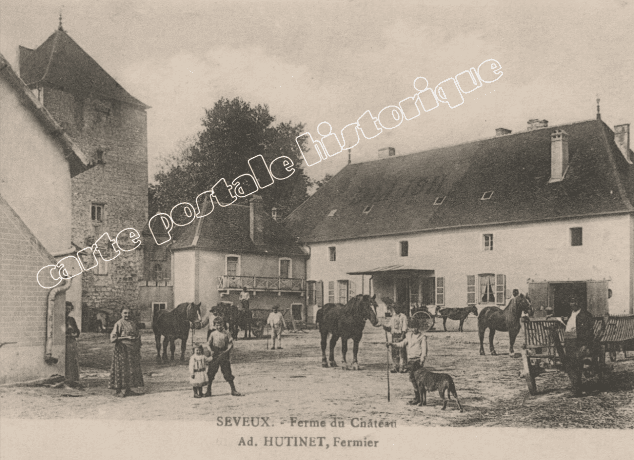 SEVEUX - Ferme du Château - 1918