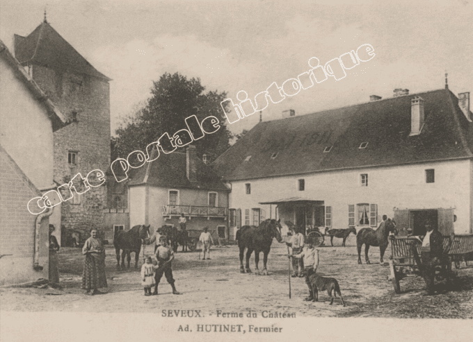 SEVEUX - Ferme du Château - 1918