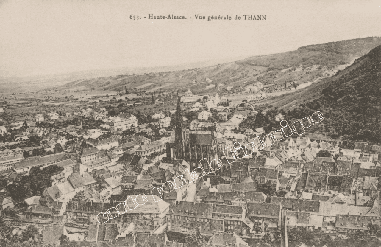 THANN - Vue Générale - 1918