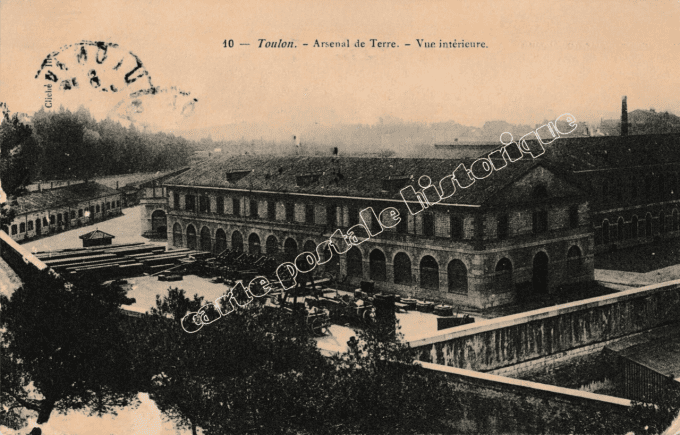 TOULON - Arsenal de Terre - 1908