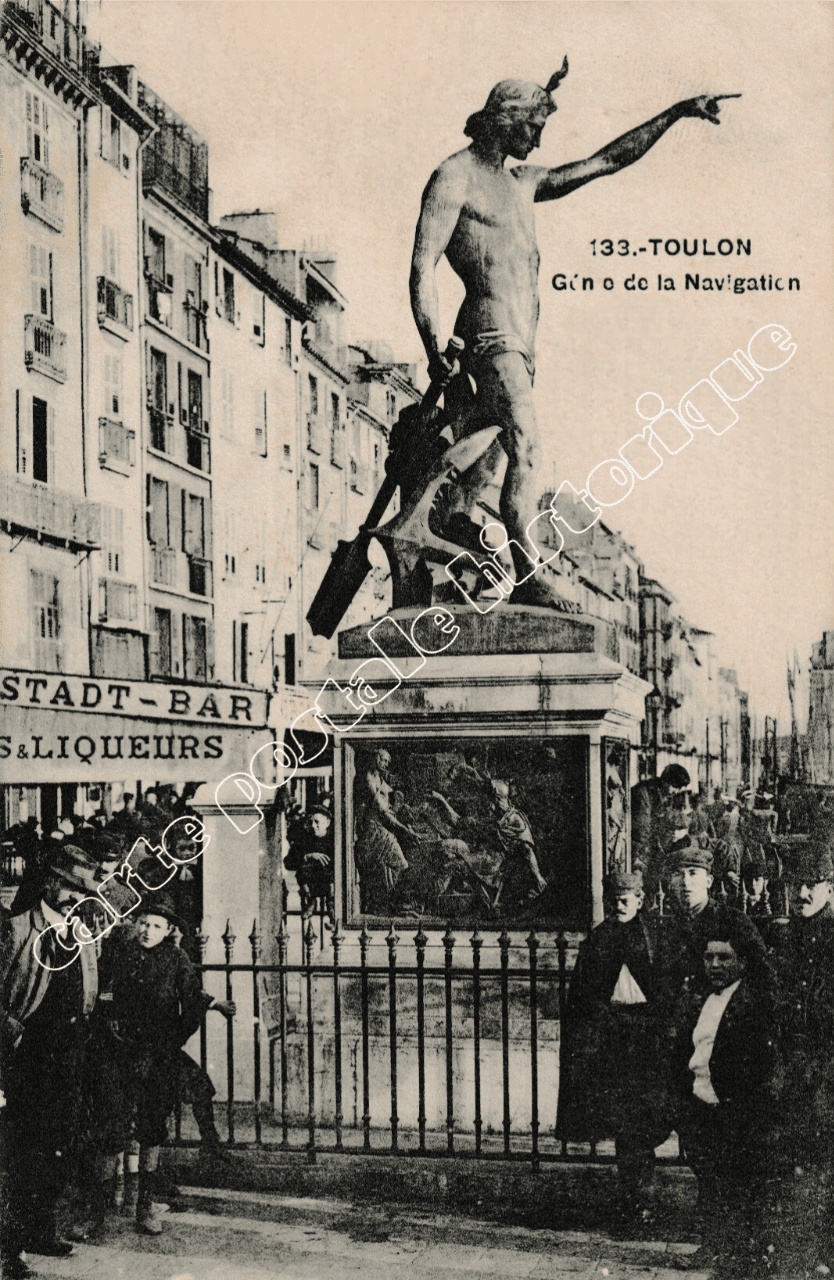 TOULON - Génie de la Navigation - 1907