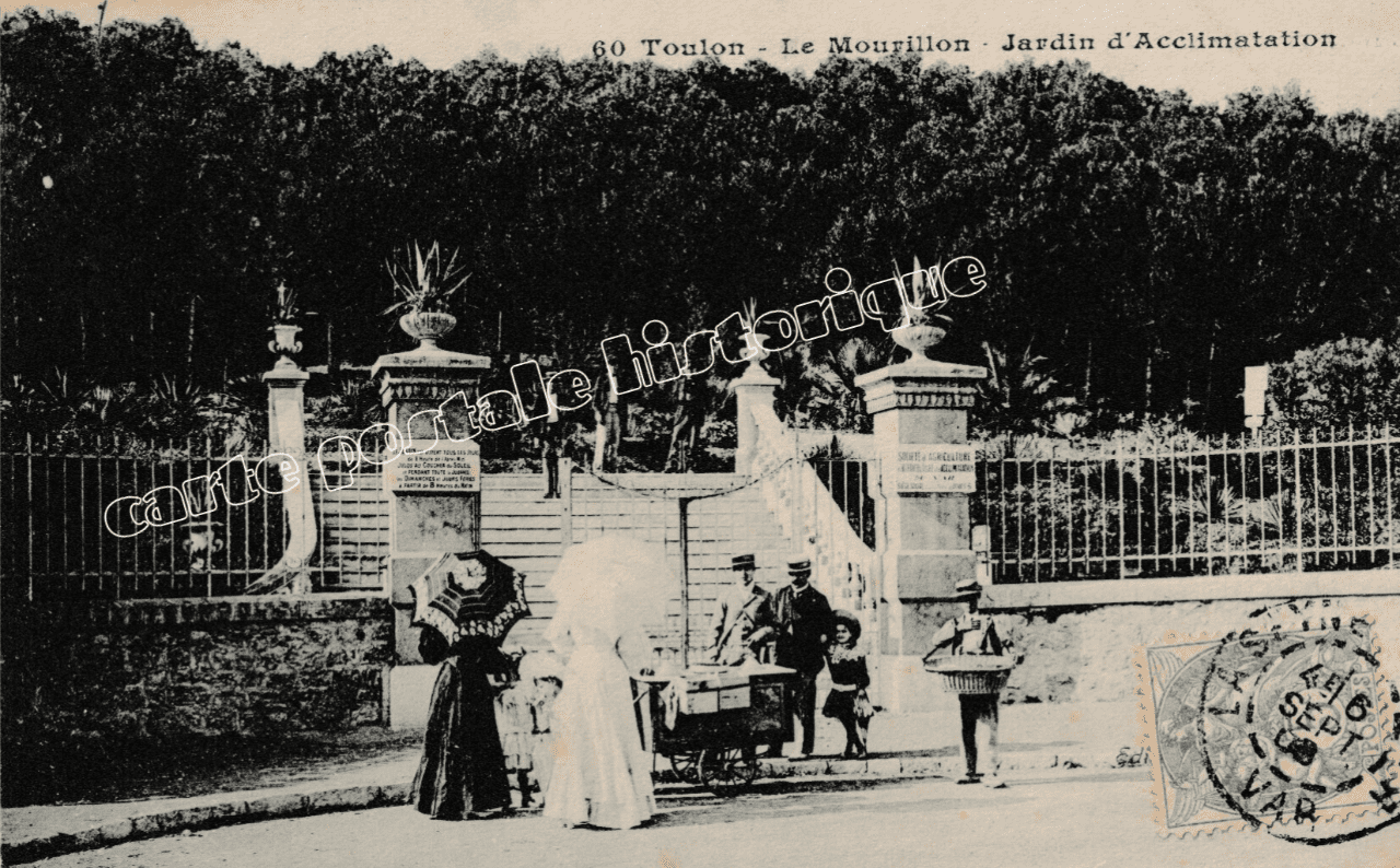 TOULON - Le Mourillon - Jardin d'acclimatation - 1908