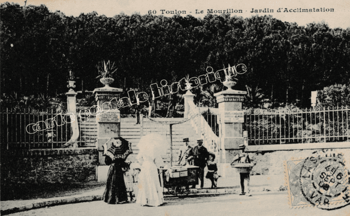 TOULON - Le Mourillon - Jardin d'acclimatation - 1908