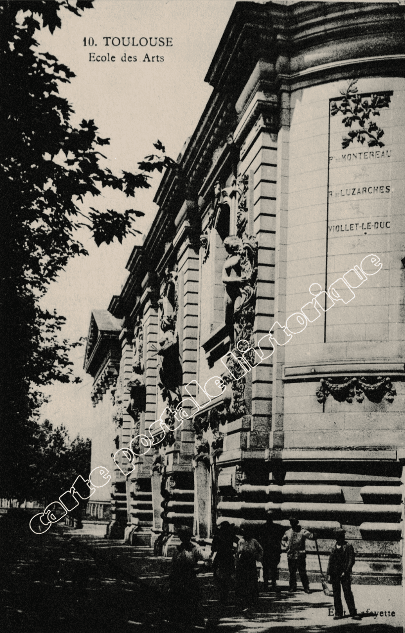 TOULOUSE - Ecole des Arts - 1916