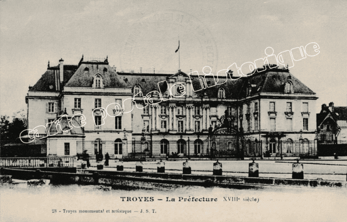 TROYES - La Préfecture - 1915