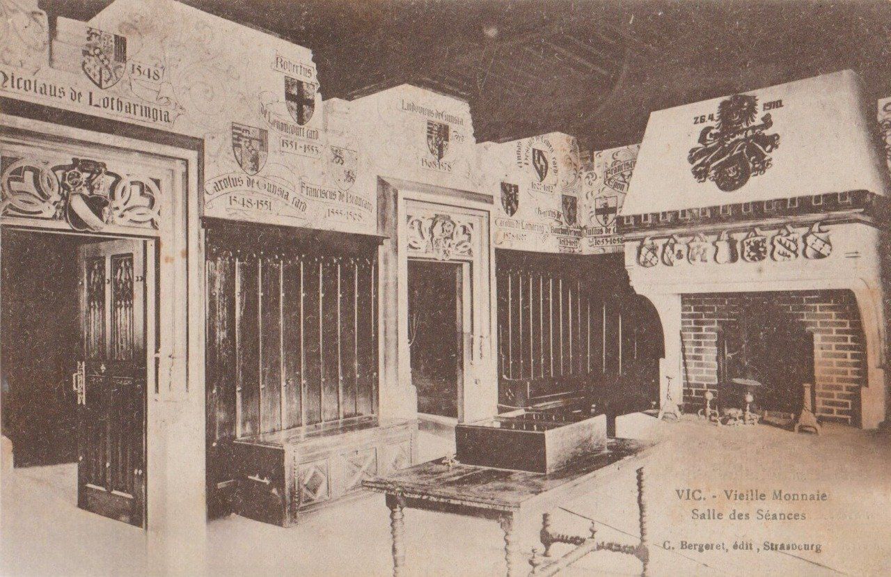 VIC-SUR-SEILLE - Vieille Monnaie - Salle des Séances - 1919